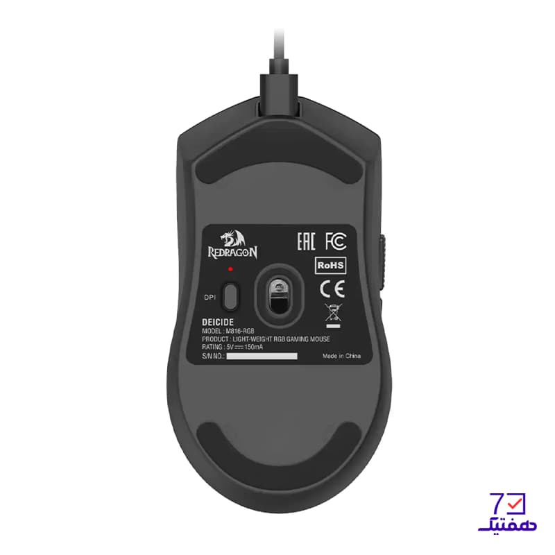 ماوس گیمینگ ردراگون مدل Redragon DEICIDE PRO M816 STD RGB — تصویر ۵
