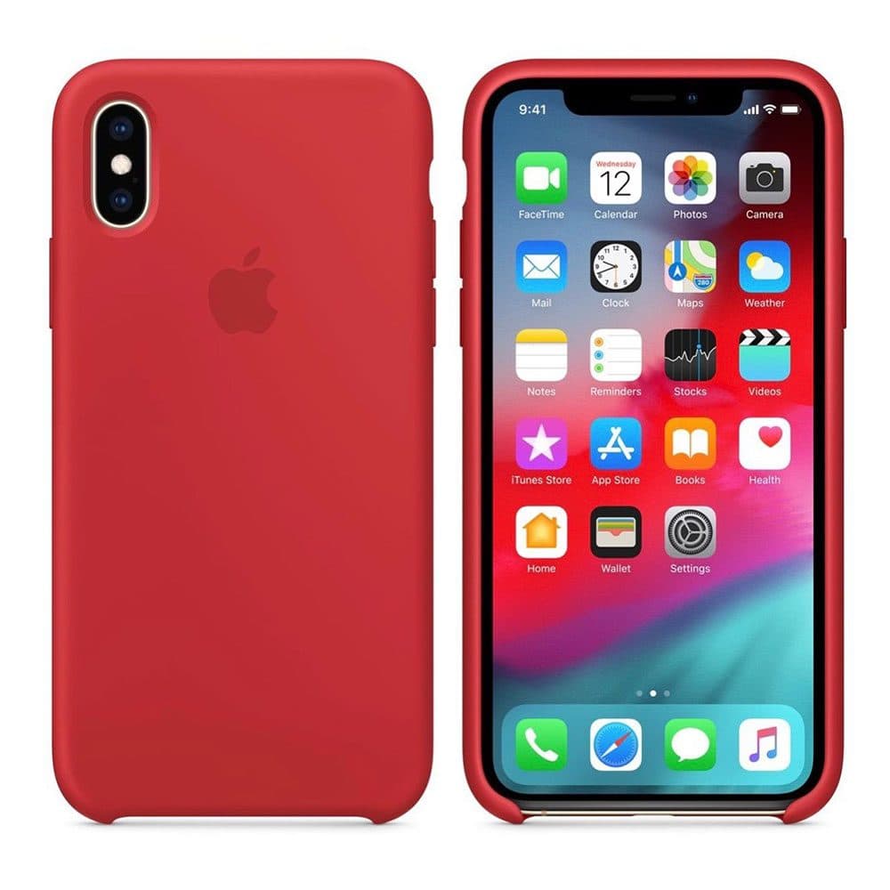 قاب سیلیکونی اورجینال اپل Apple Silicone Case iPhone Xs — تصویر ۷