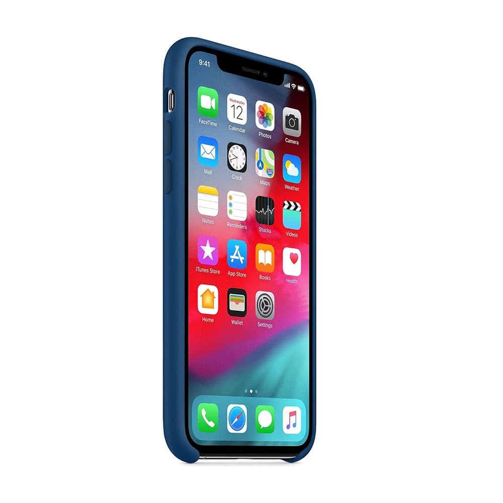 قاب سیلیکونی اورجینال اپل Apple Silicone Case iPhone Xs — تصویر ۱۱