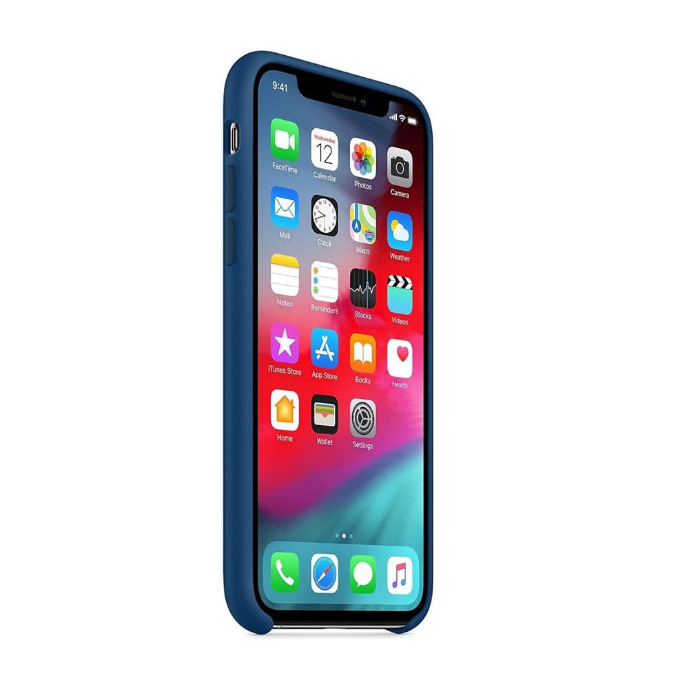قاب سیلیکونی اورجینال اپل Apple Silicone Case iPhone Xs — تصویر ۴