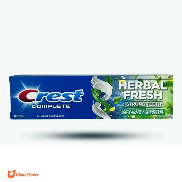 خمیر دندان کرست مدل Complete HERBAL FRESH حجم 100 میلی لیتر