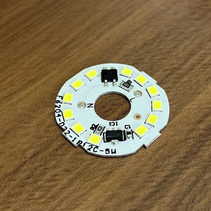 چیپ LED مهتابی کوچک 5W تایوانی
