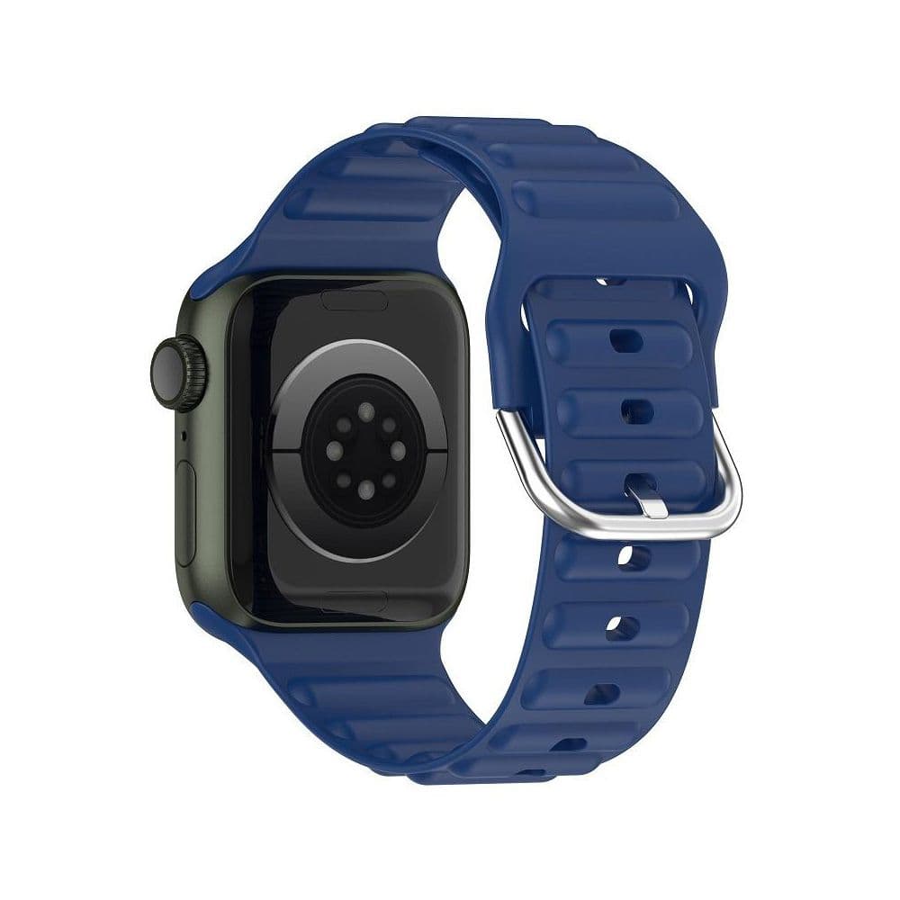 بند سیلیکونی اپل واچ 7 و 8 سایز 45 برند جیتک Rubber Silicone Watch Band 8 / 7 / se /ultra — تصویر ۱۱