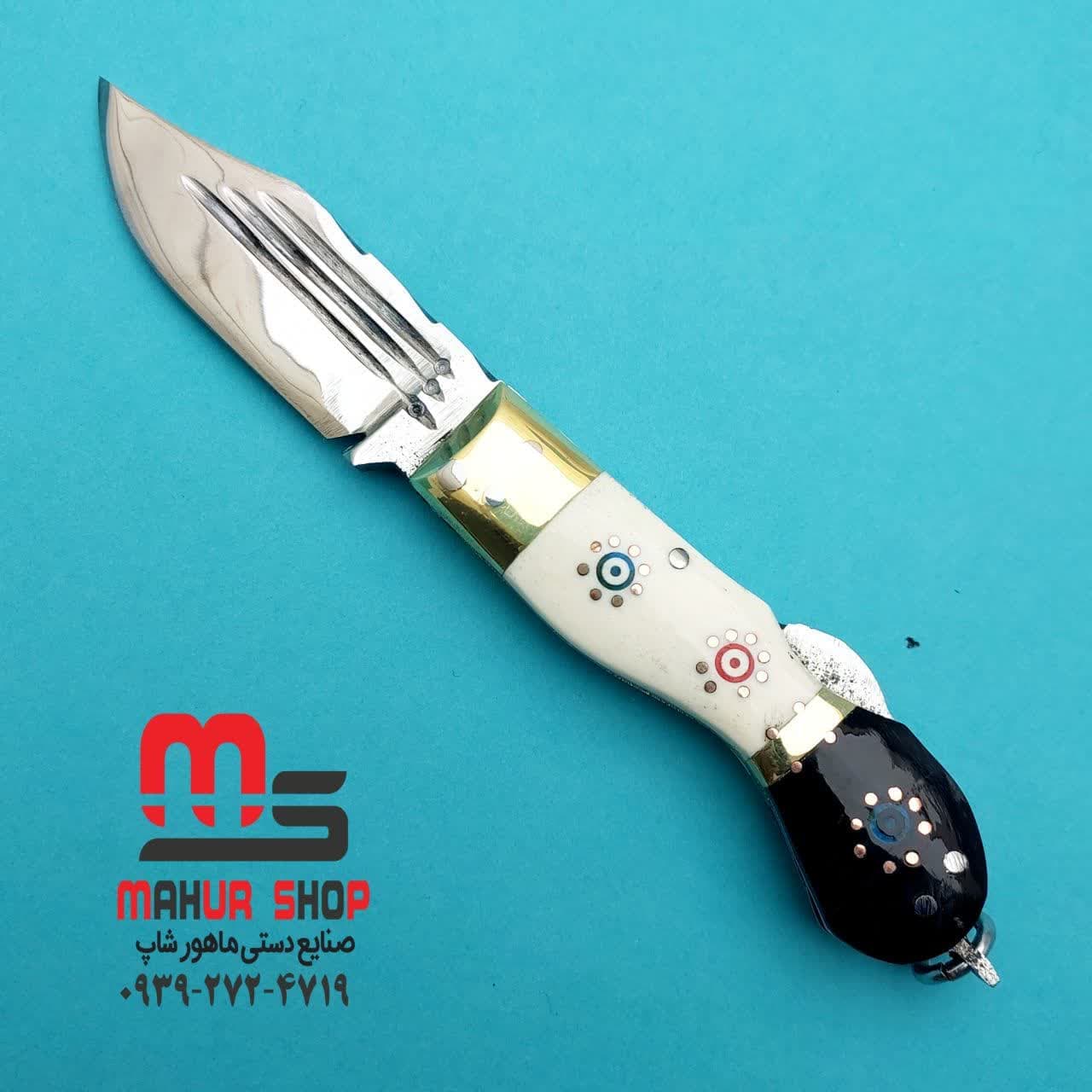 چاقو بابا اصل مدل کلکسیونی دو تیکه رنگ | زنجان