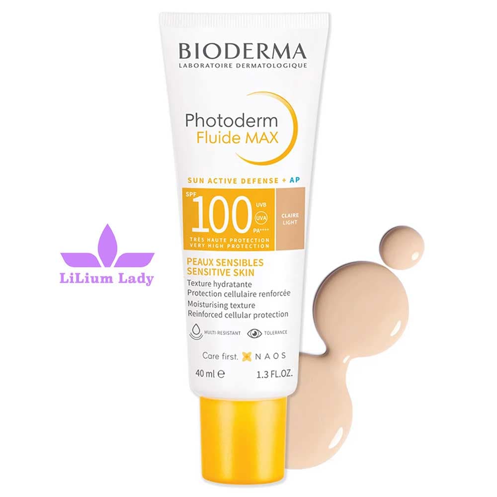 ضد آفتاب فلویید مکس بایودرما رنگ روشن spf 100