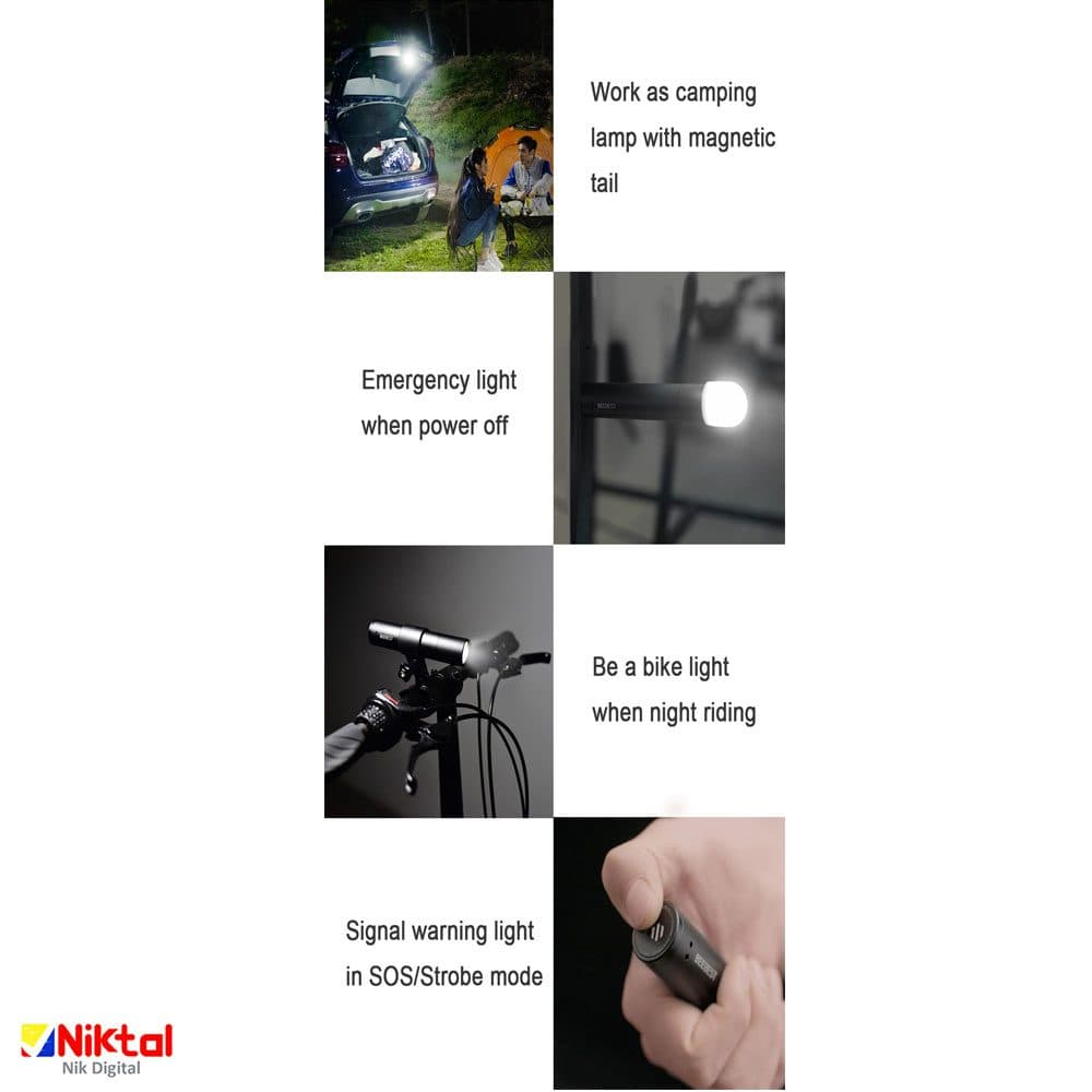 چراغ قوه شیائومی مدل BEEBEST FZ101 — تصویر ۵