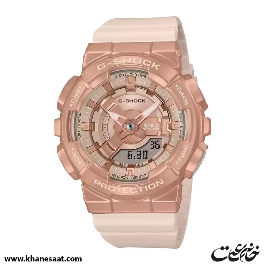 ساعت مچی زنانه کاسیو جی شاک مدل GM-S110PG-4ADR — تصویر ۴