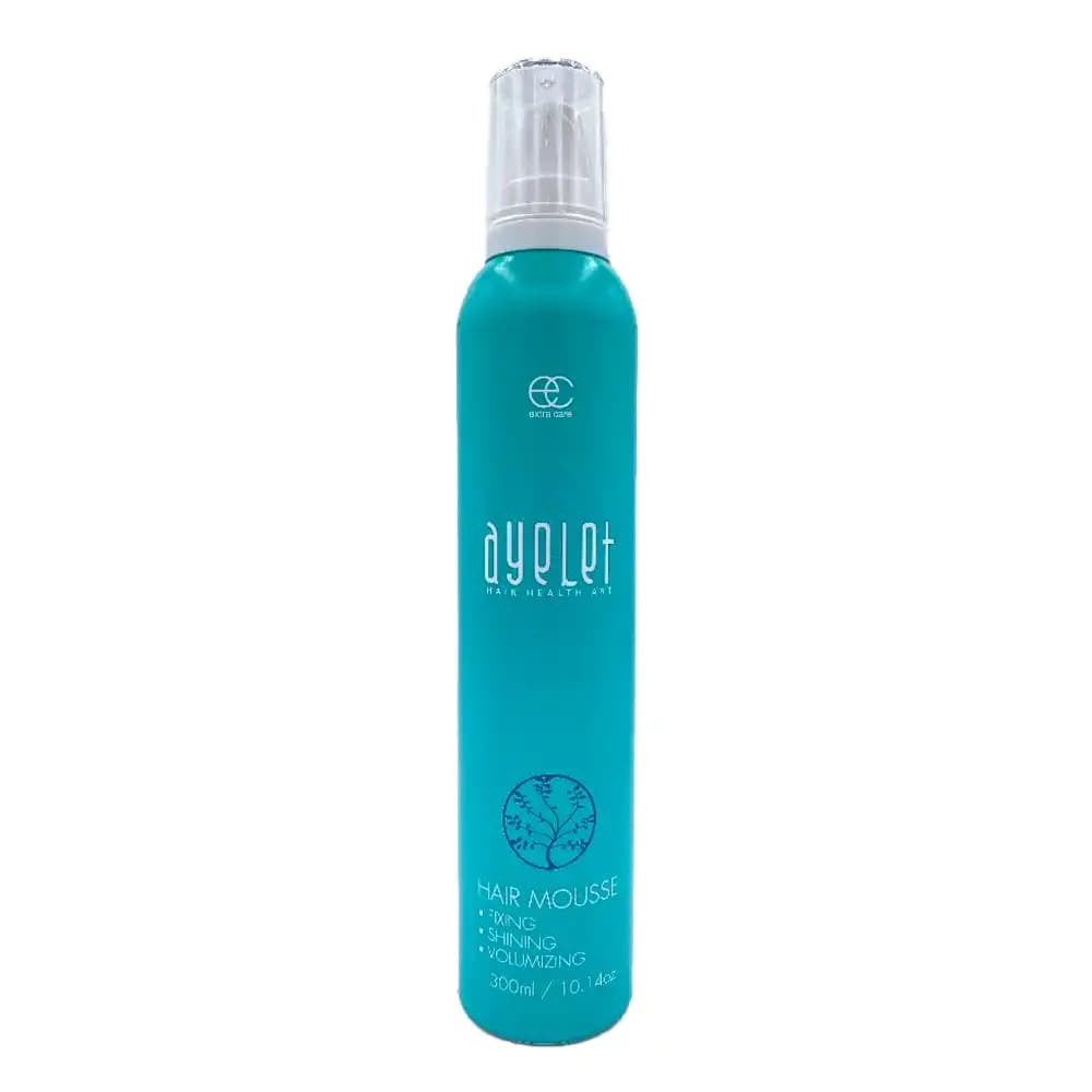 اسپری موس مو آیلت (ayelet) مدل Extra Care آبی حجم 300 میلی لیتر