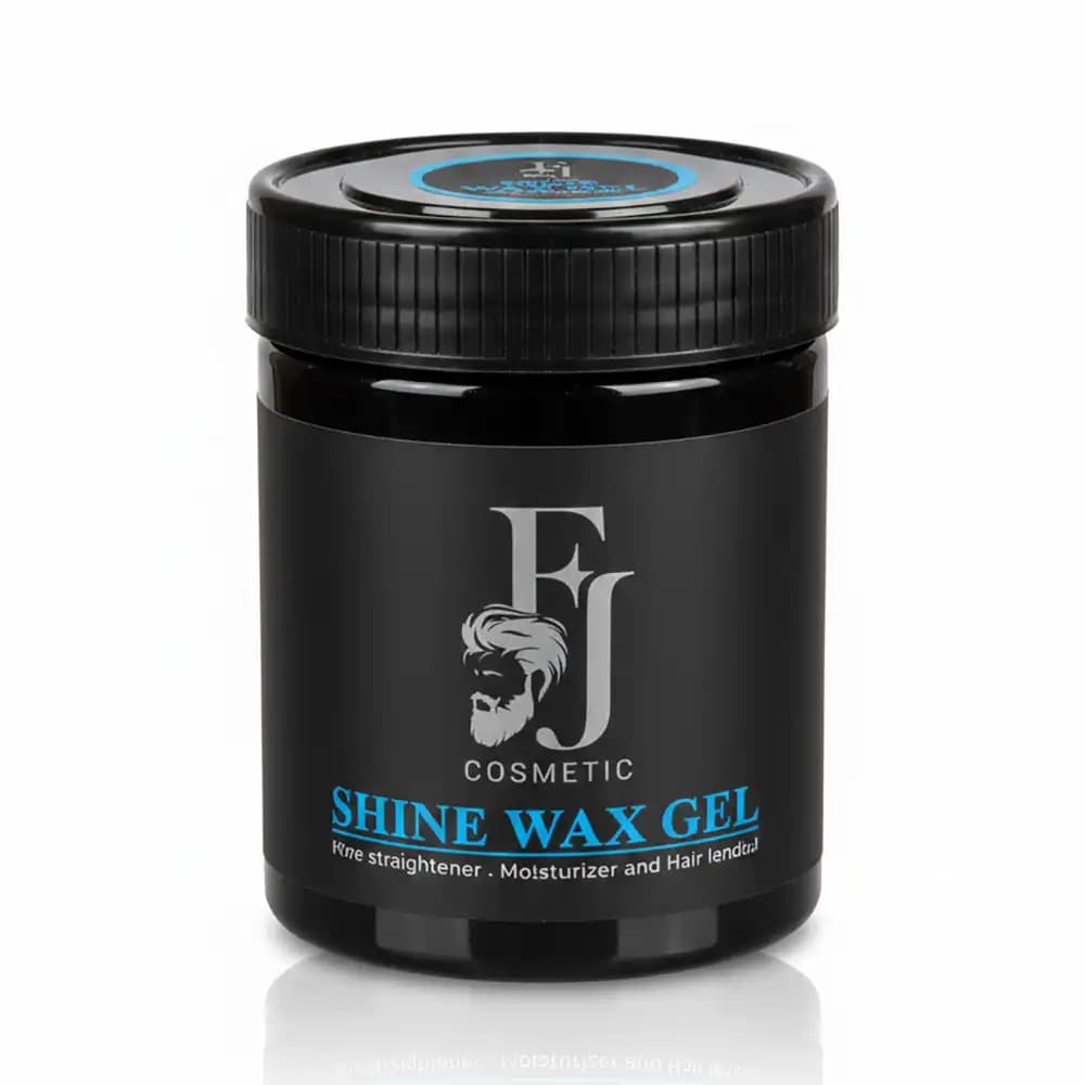 واکس ژل براق‌کننده مو اف جی (FJ Cosmetic) مدل Shine مخصوص آقایان حجم ۳۰۰ میلی‌لیتر