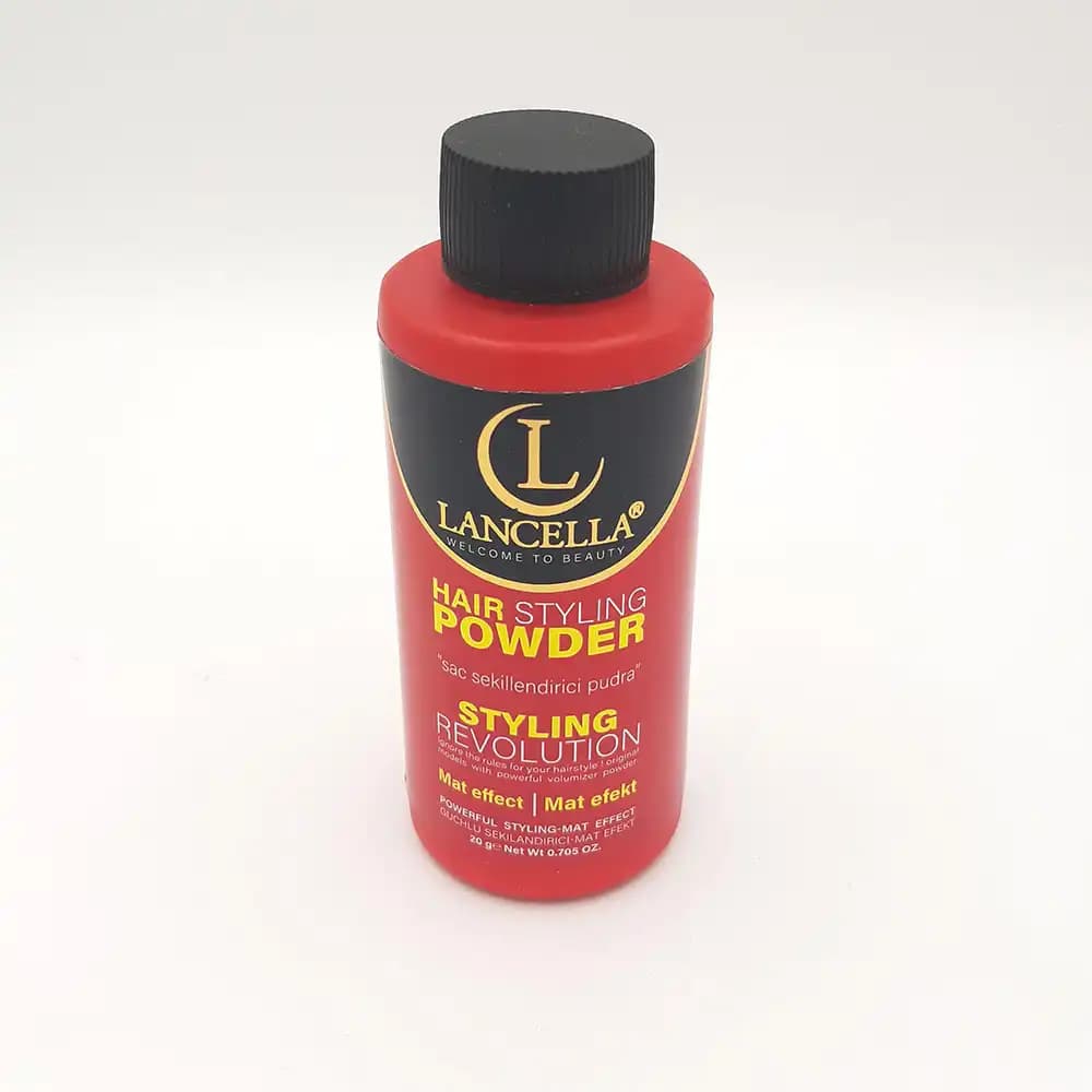 پودر حالت دهنده و حجم دهنده مو لنسلا (LANCELLA) مدل مات و قوی وزن 20 گرمی — تصویر ۲