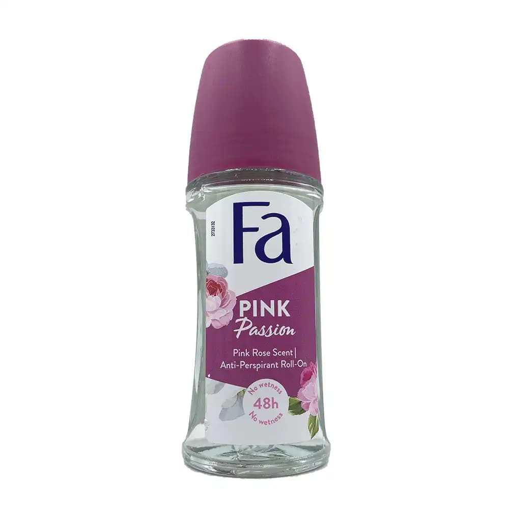 رول ضد تعریق زنانه فا (Fa) مدل Pink Passion حجم 50 میلی لیتر