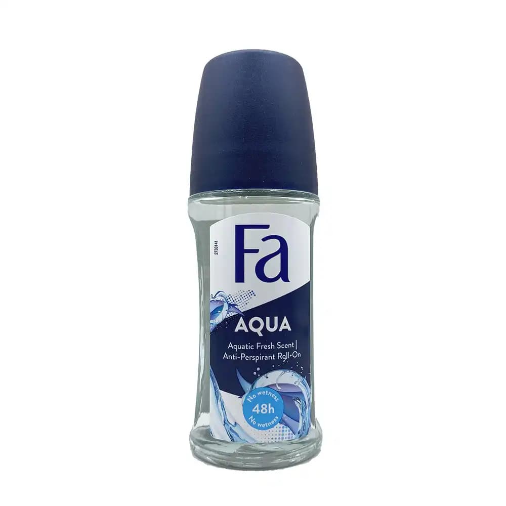 رول ضد تعریق زنانه فا (Fa) مدل Aqua حجم 50 میلی لیتر