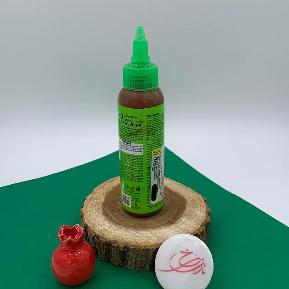 شامپو رنگ موشکی گارنیک Garnic شماره 6.66 رنگ قرمز آتشین Fire Red بدون آمونیاک حجم 100 میلی لیتر — تصویر ۲