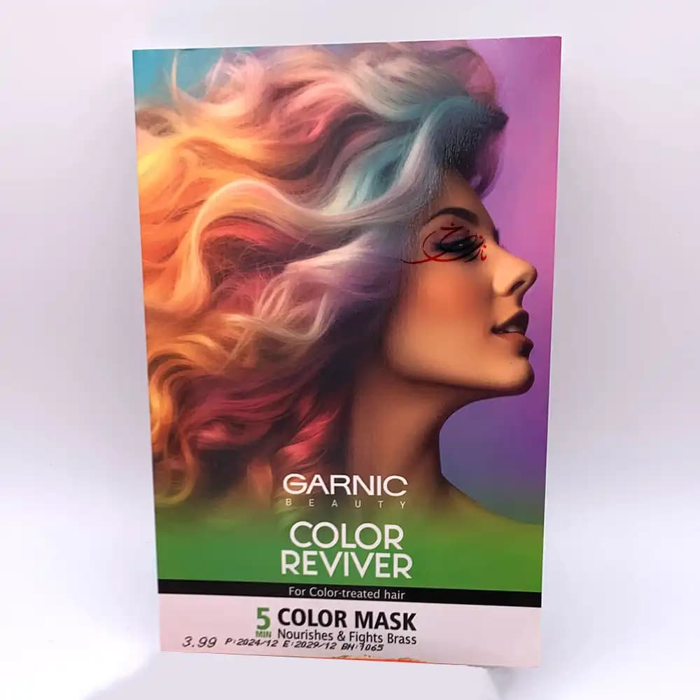 ساشه رنگ موی گارنیک Garnic شماره 3.99 رنگ بنفش آمیتیس Amytis Purple بدون آمونیاک حجم 30 میلی لیتری