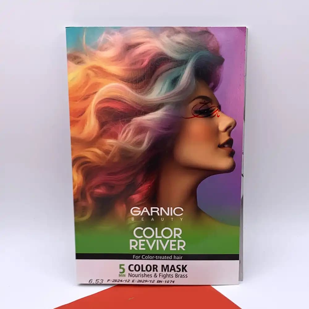 ساشه رنگ موی گارنیک Garnic شماره 6.53 رنگ صورتی فلامینگو Flamingo Pink بدون آمونیاک حجم 30 میلی لیتری