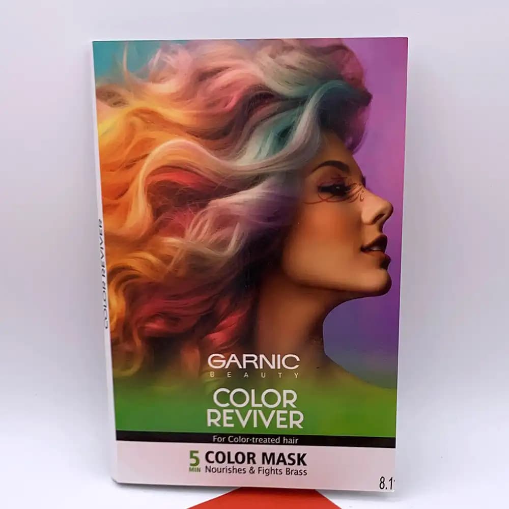 ساشه رنگ موی گارنیک Garnic شماره 8.11 رنگ فیروزه‌ای Turquoise بدون آمونیاک حجم 30 میلی لیتری