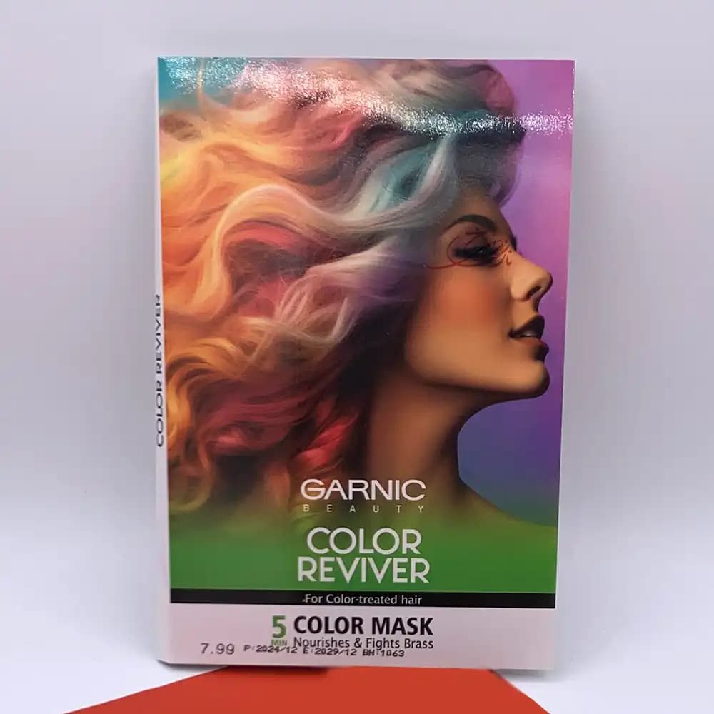 ساشه رنگ موی گارنیک Garnic شماره 7.99 رنگ یاسی Jasmine حجم 30 میلی لیتری