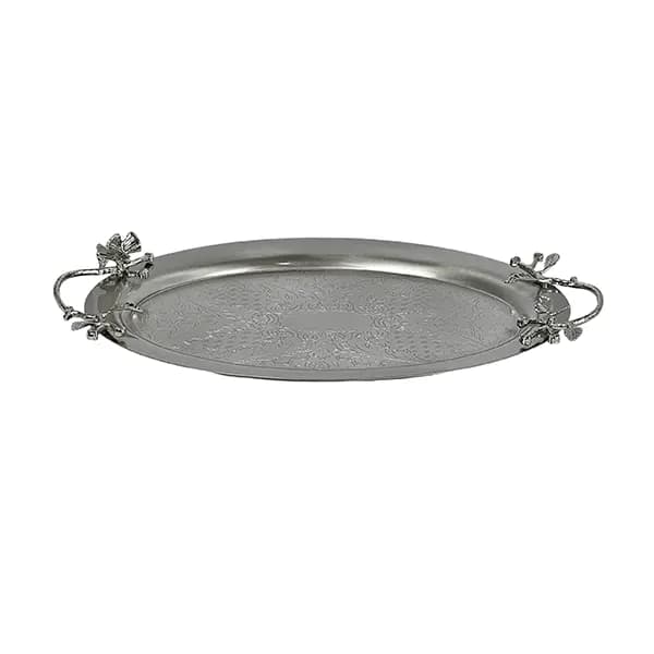 سینی استیل مدل بیضی بزرگ 6089