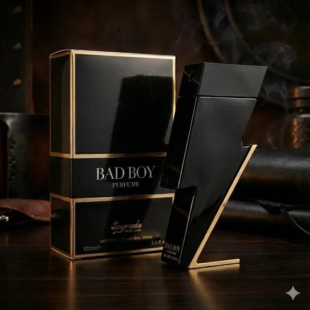 ادو پرفیوم مردانه ساگرادا Sagrada رایحه Bad Boy حجم 100 میلی لیتری — تصویر ۲
