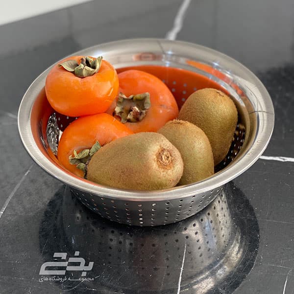 آبکش استیل یونیک سایز 22 — تصویر ۲