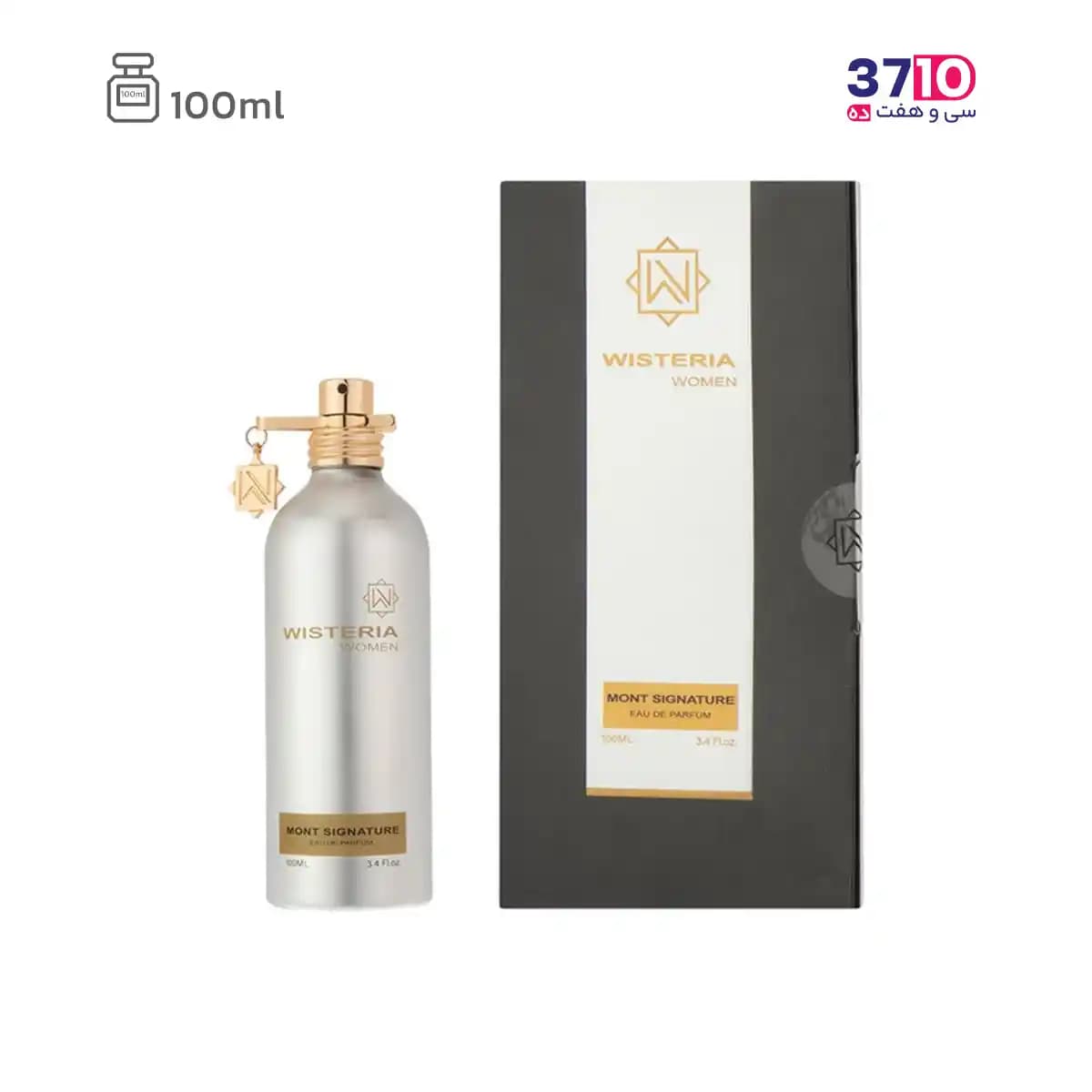 ادوپرفیوم زنانه ویستریا مدل مونت بلانک سیگنچر Mont Signature حجم 100 میلی لیتر
