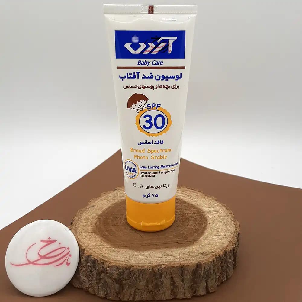 لوسیون ضد آفتاب کودک Ardene آردن SPF 30 پوست حساس حجم 75 گرم — تصویر ۴