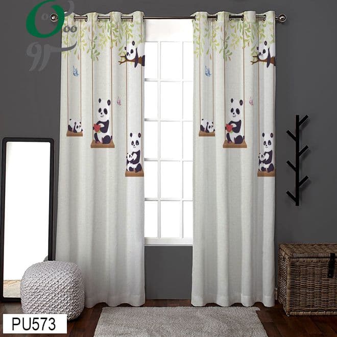 پرده پانچ کودک مدل خرس پاندا کد PU573