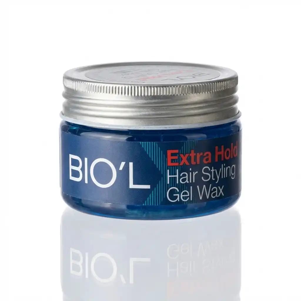 ژل واکس مو بیول Bio’l مدل Extra Hold حالت دهنده قوی و براق کاسه ای حجم 150 میلی لیتری