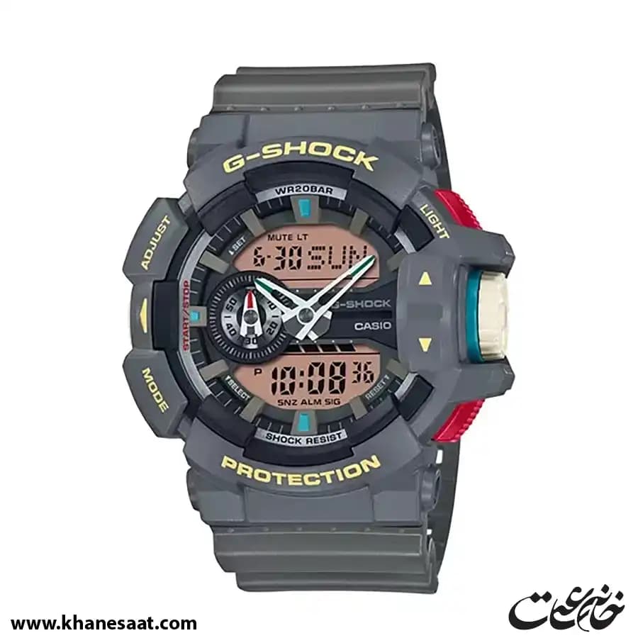 ساعت مچی مردانه کاسیو جی شاک مدل GA-400PC-8ADR — تصویر ۷