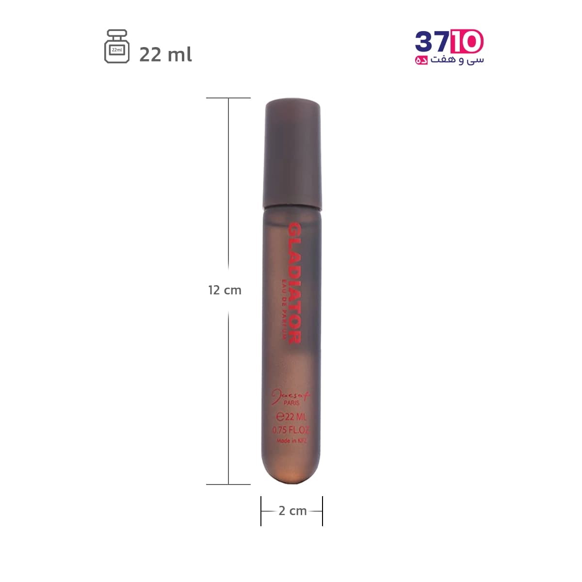 عطر جیبی مردانه ژک‌‌ ساف مدل گلادیاتور Gladiator — تصویر ۲
