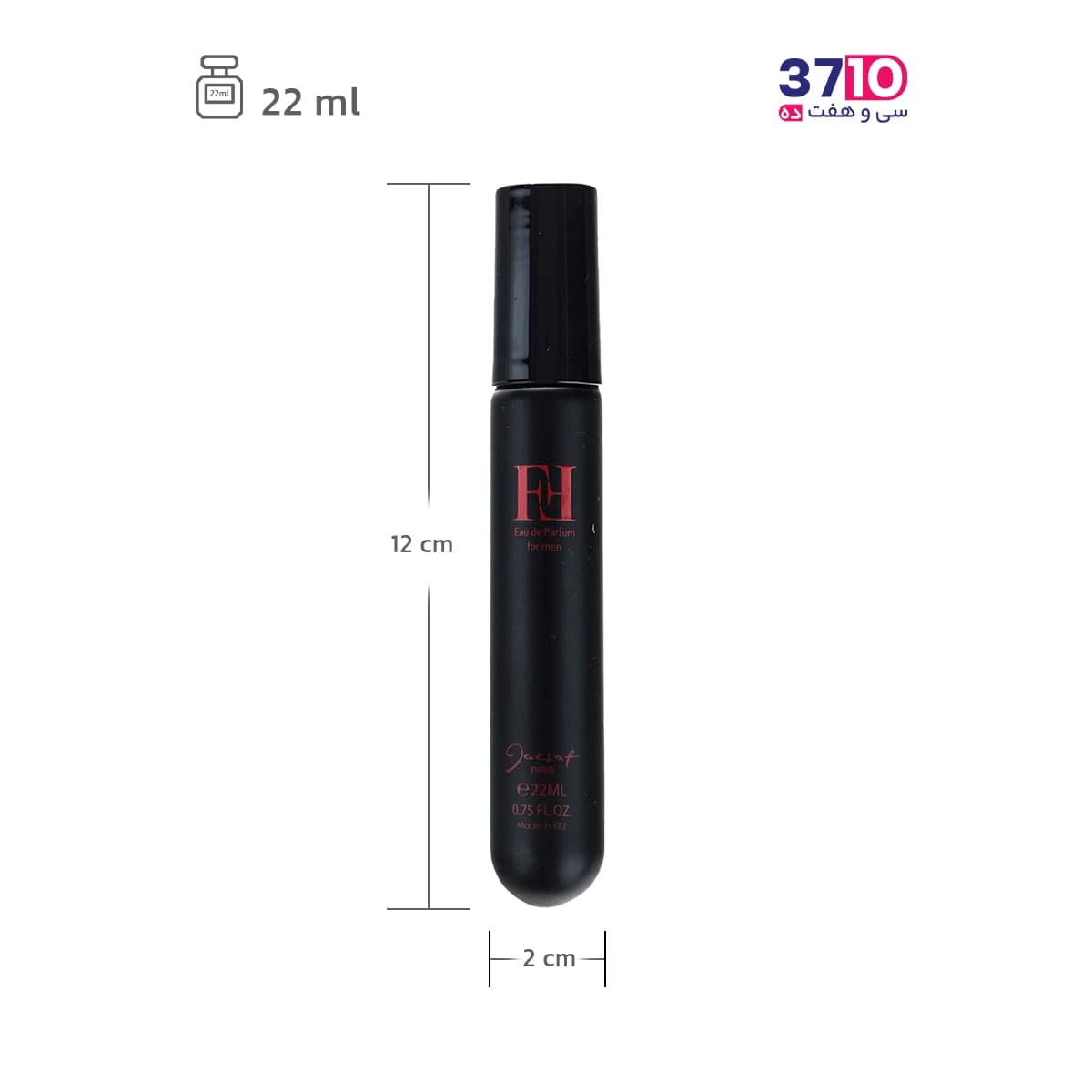 عطر جیبی مردانه ژک‌‌ ساف مدل اف اف FF — تصویر ۲