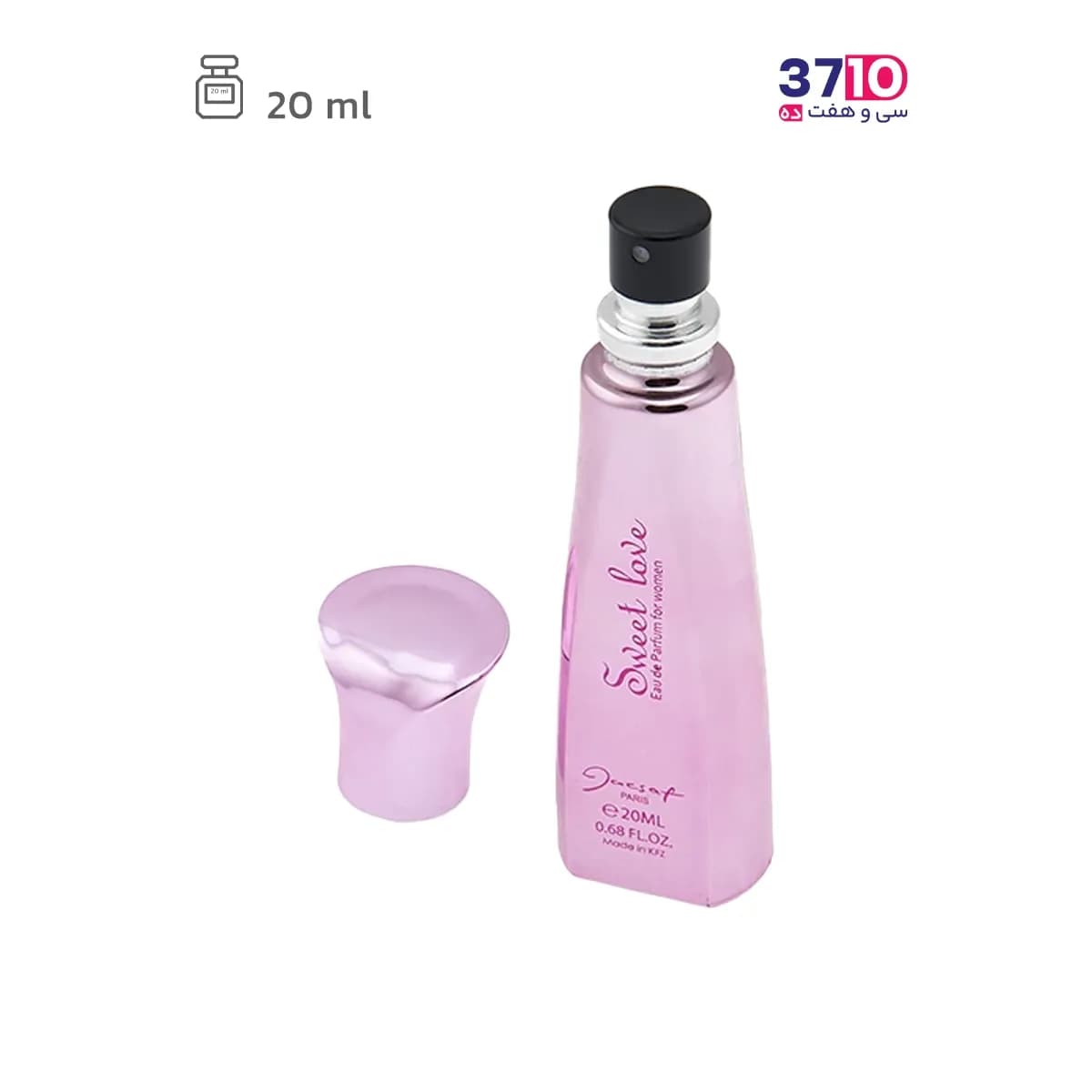 عطر جیبی زنانه ژک‌‌ ساف مدل سوییت لاو Sweet Love — تصویر ۲