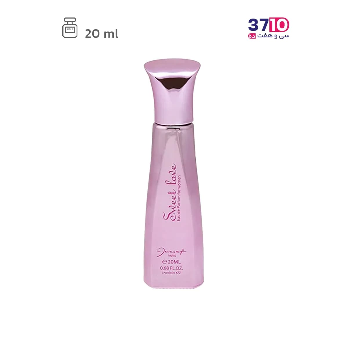 عطر جیبی زنانه ژک‌‌ ساف مدل سوییت لاو Sweet Love