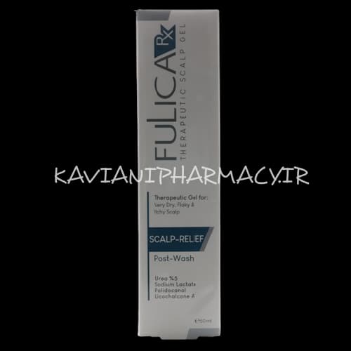 ژل مرطوب کننده پوست سر اسکالپ ریلیف فولیکا آر ایکس 50 میل
