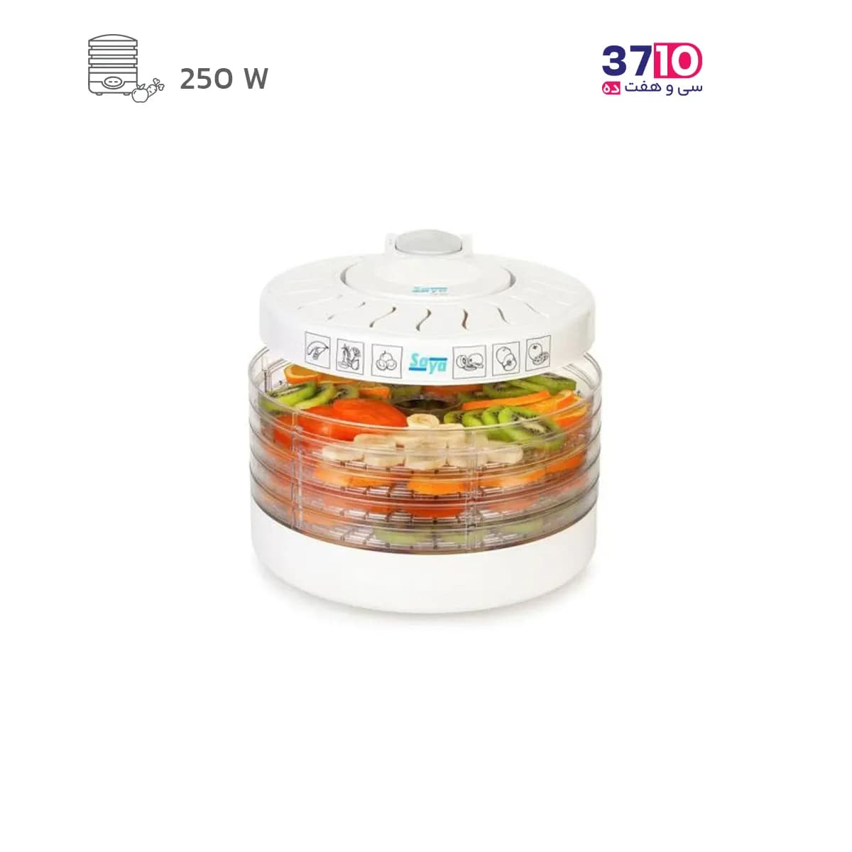 میوه/سبزى خشک کن سایا SAYA مدل GP-103 شفاف