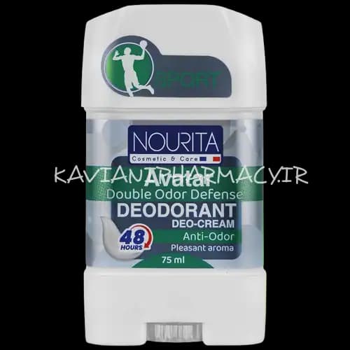 استیک کرمی خوشبو کننده بدن اسپرت آواتار نوریتا