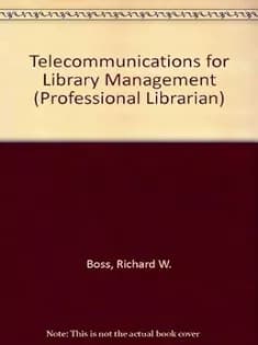 دانلود کتاب Telecommunications for Library Management