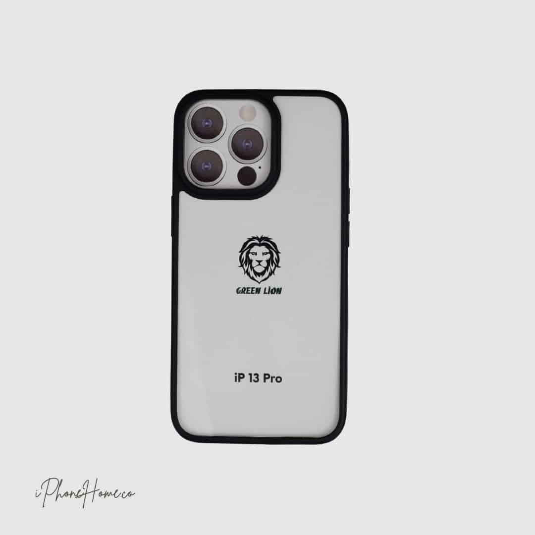 قاب گرین Hybrid Plus مشکی مناسب iPhone 13 Pro (6832)