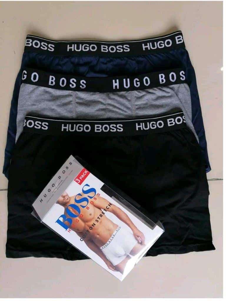 شورت باکسر 3 عددی Hugo Boss — تصویر ۲
