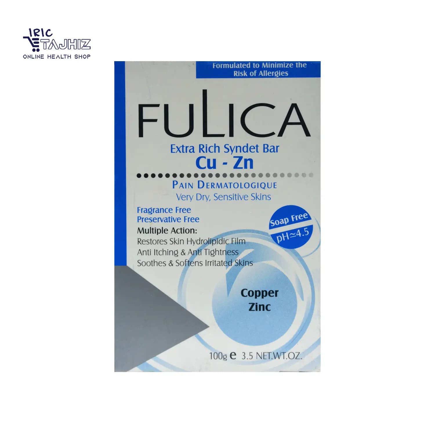 پن پوست خشک و حساس فولیکا FULICA حجم 100 گرم — تصویر ۲