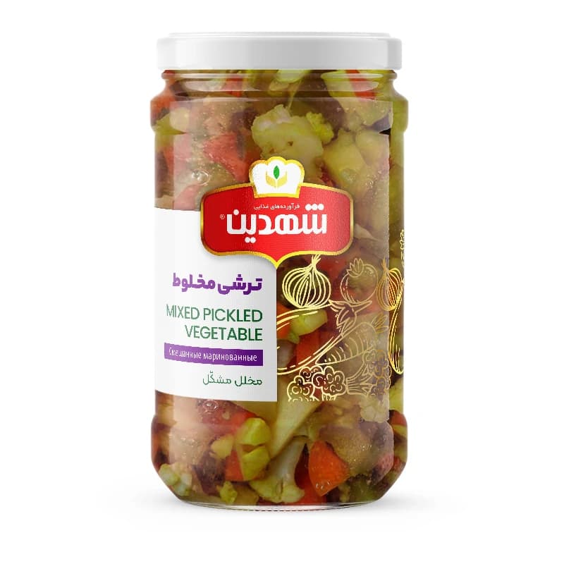 ترشی مخلوط شهدین - 660 گرم