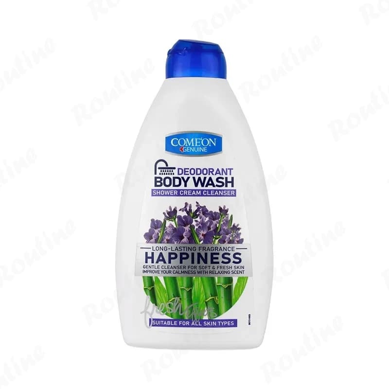 شامپو بدن کرمی مدل Happiness با رایحه اسطوخودوس کامان