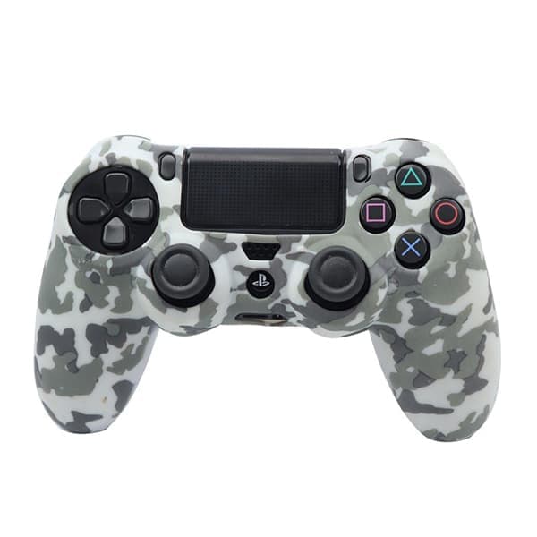روکش گیم پد PS4 طرح چریکی سفید خاکستری