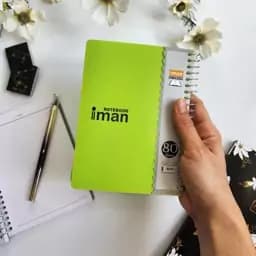 دفترچه یادداشت ایمان( سیم بغل) — تصویر ۲