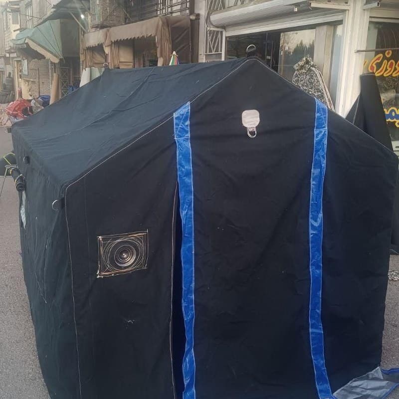 چادر مسافرتی خیمه 2 در 3 جنس برزنتی — تصویر ۵