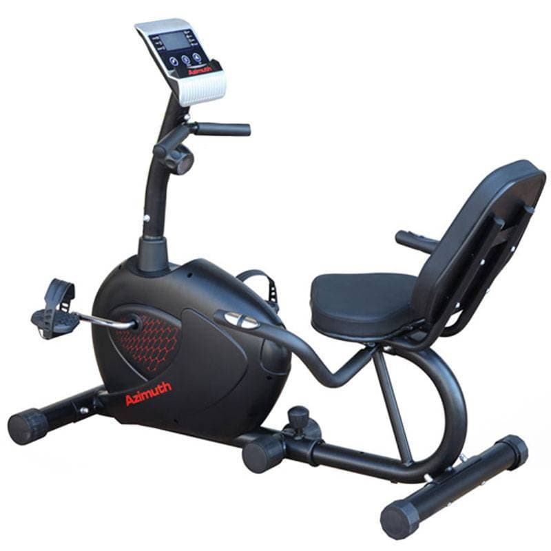 دوچرخه ثابت نشسته پشتی دار آذیموس مدل AZ R240