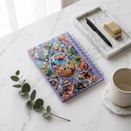 دفترچه یادداشت آکواریومی چراغدار ماین کرافت — تصویر ۲