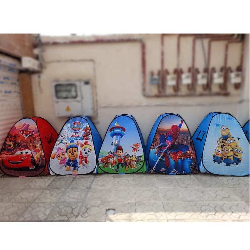 چادر بازی مسافرتی کودک و نوجوان فنری اسب تک شاخ سایز 3 — تصویر ۷