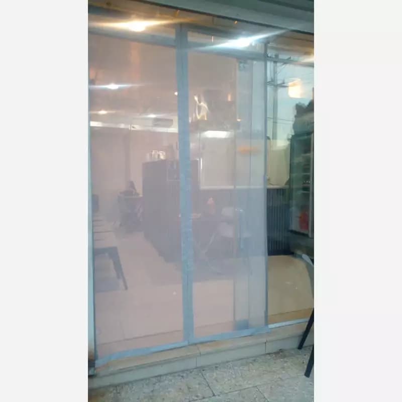 پرده مغناطیسی توری (آهنربا مخفی قوی)عرض 120 — تصویر ۲
