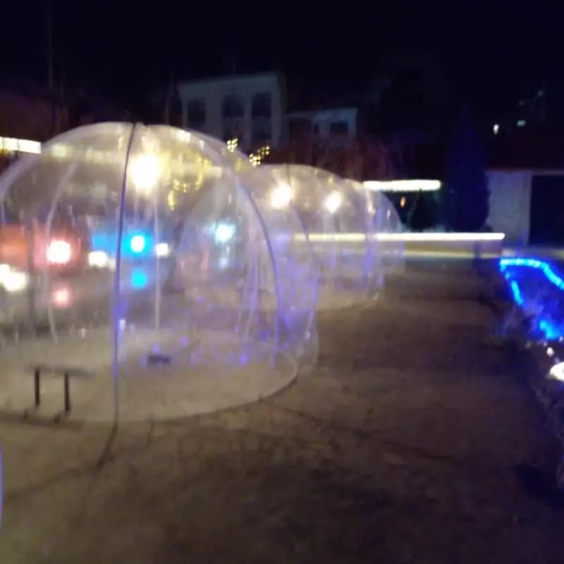 پرده سلفونی آلاچیق با برزنت — تصویر ۷